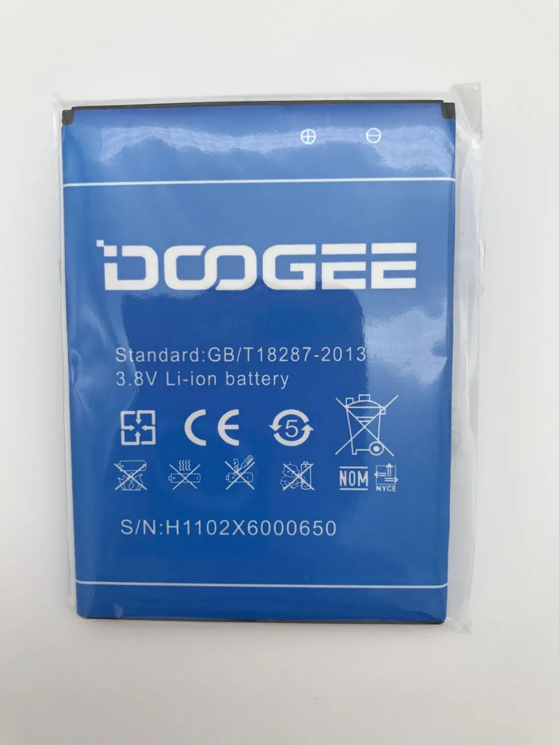 DOOGEE X6 батарея 100% оригинал высокое качество 2500 мАч резервная для Pro смартфон в