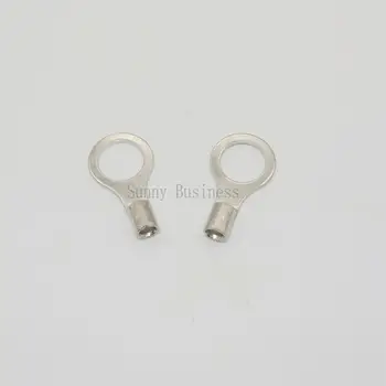 

25 pcs 12-10 Ga. AWG RNB5.5-12 Copper Terminals Cable Lug Wire Connector NON-INSULATED 1/2" RING TERMINAL CONNECTOR UNINSULATED