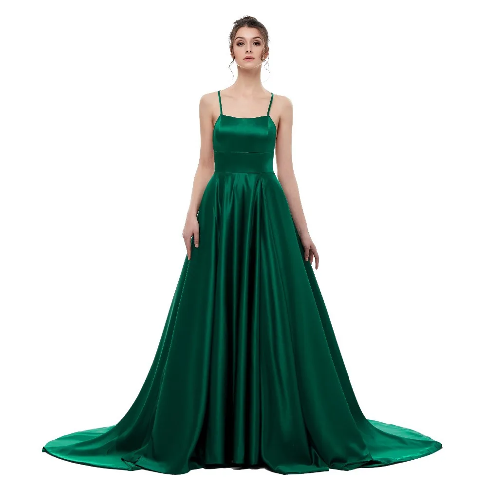 

Sexy Backless Split Front Summer Floor Length Dress Deep V Neck 2019 European Ladies Party Gowns Satin Maxi Dress