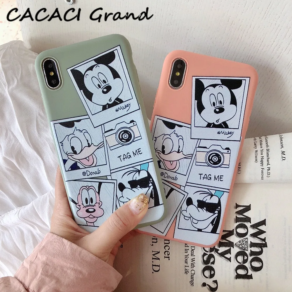 Case For iphone 6 6s Cover Mickey Donald Silicone Sketch Soft Shell Cover For Apple iPhone x 6 s 7 8 plus xs max xr Bags Funda Case For iphone 6 6s Cover Mickey Donald Silicone Sketch Soft Shell Cover For Apple iPhone x 6 s 7 8 plus xs max xr Bags Funda