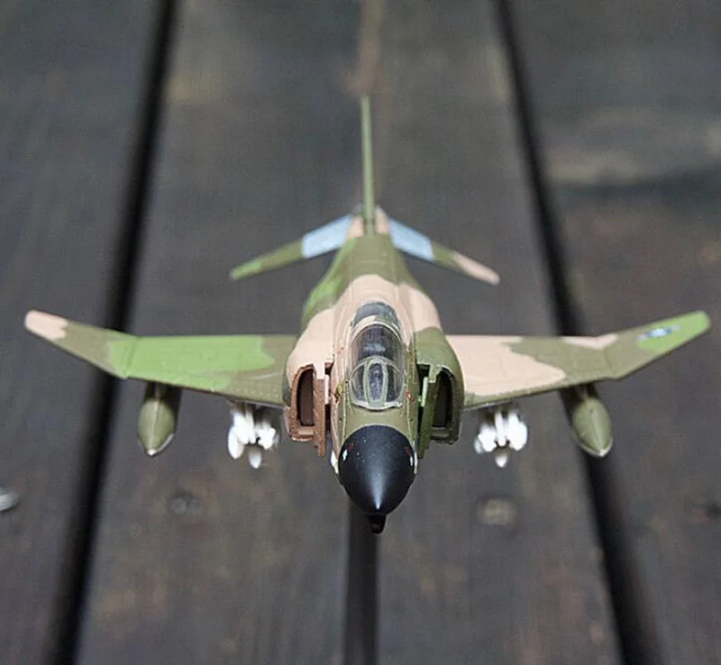 1/144 масштабная F-4C камуфляжная цветная Военная классическая модель самолета, игрушки для взрослых и детей, игрушки для показа