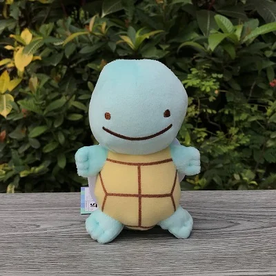 Allstar коллекция Ditto Lapras Dragonite Пикачу Omanyte Squirtle Charmander Bulbasaur плюшевые игрушки мягкие игрушки мультфильм кукла - Цвет: Ditto Squirtle