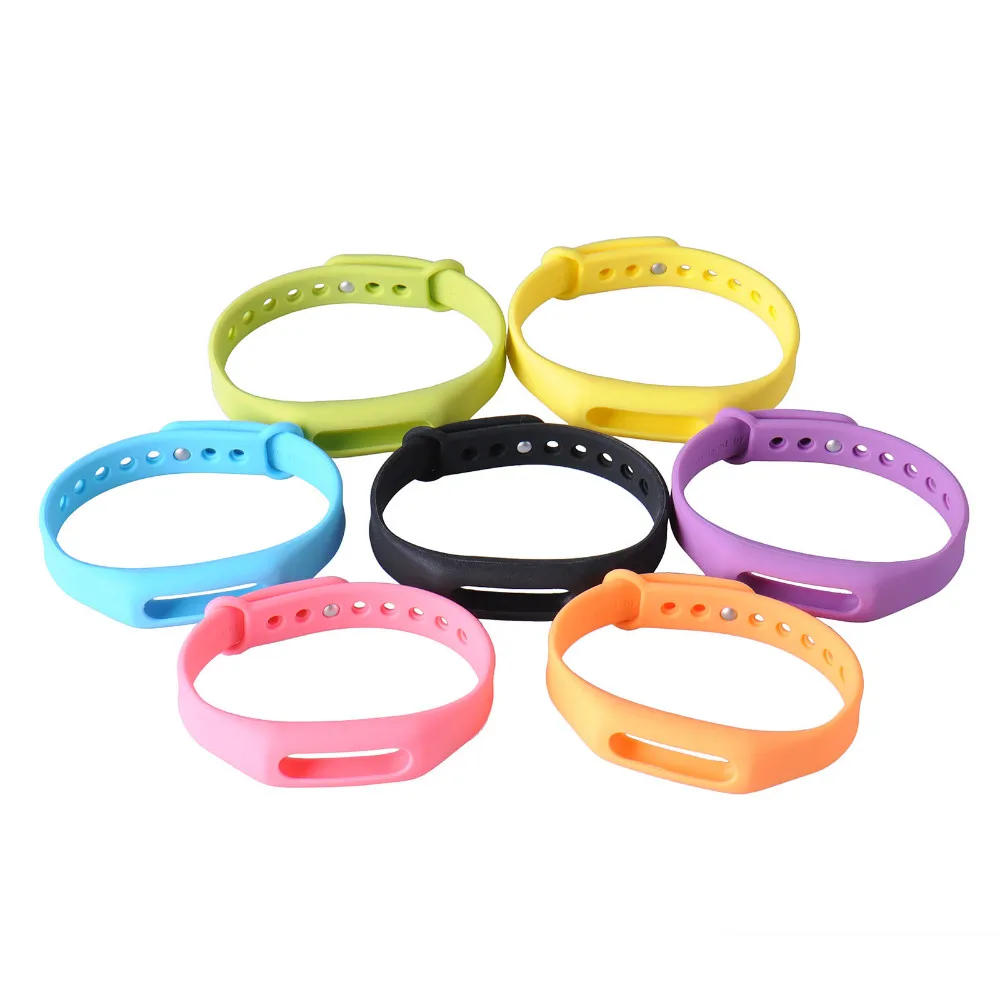 Новинка для Xiaomi Miband сменный ремешок смарт часов Mi Band Sillicone Замена аксессуаров на