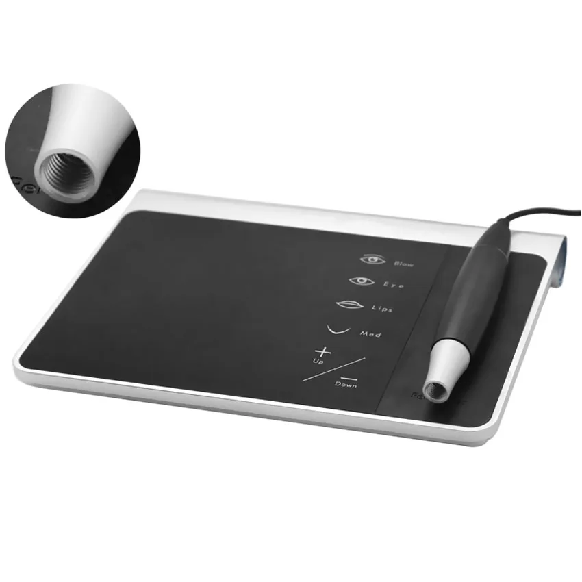 Татуировки Kit Набор цифровой Перманентный Макияж татуировки устройства комплект профессиональный Siwss Двигатель Источники питания для татуажа для бровей губ тату машинка тату набор комплект тату машинки комплект