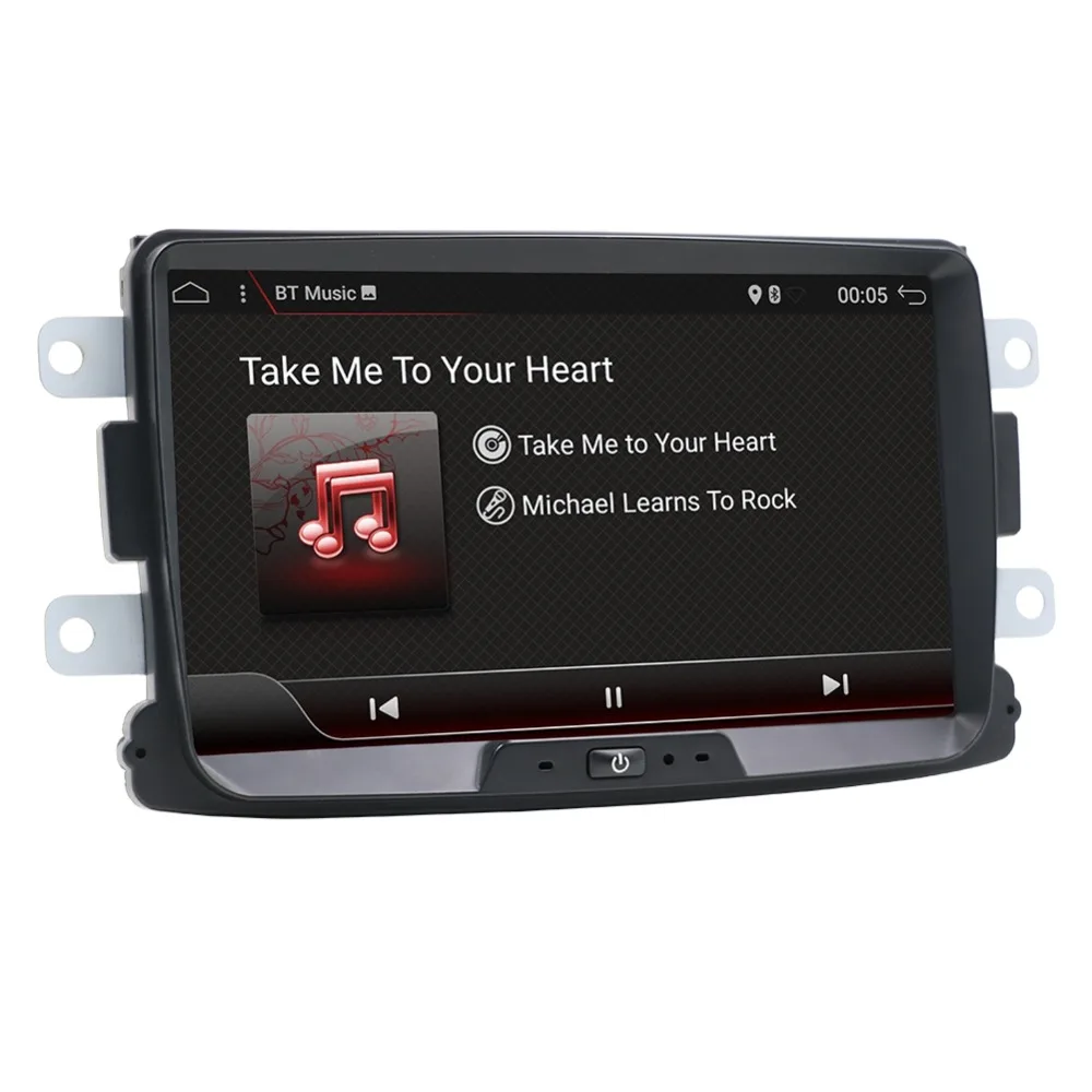 Best 1 din for Dacia/Xray/Lada/Duster/Sandero/Logan car radio android 9.0 Multimedia Player with rear view camera map canbus SWC 3