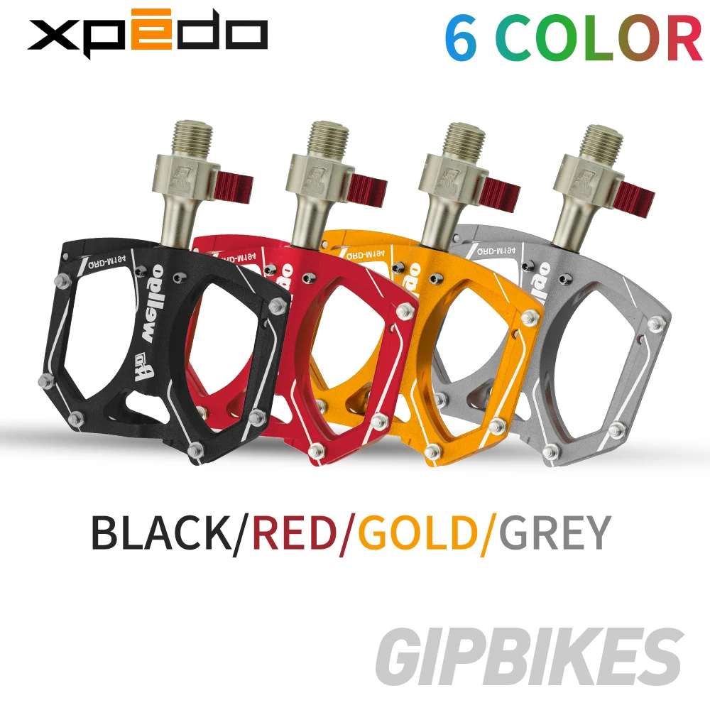 

Wellgo M194 Quick Release Bicycle Pedals Road Bike Ultralight Pedal MTB Cycling Locked-On Bearing Pedals