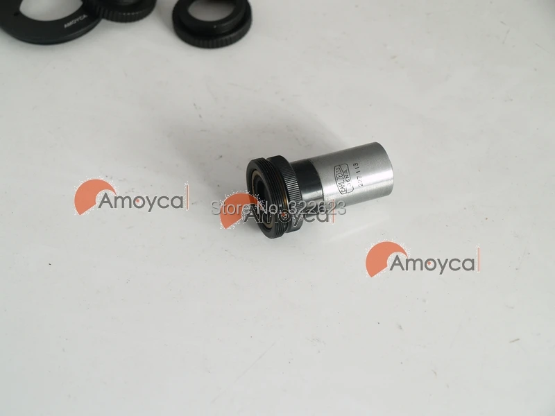 Metal RMS mount female 0 8 inch 1 36 to M26X0 706 Mitutoyo microscope adapter