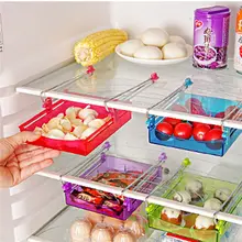 1 шт., модная кухня холодильник морозильная камера, органайзер для пространства, стеллаж для хранения, держатель для полки, практичные полезные аксессуары для хранения
