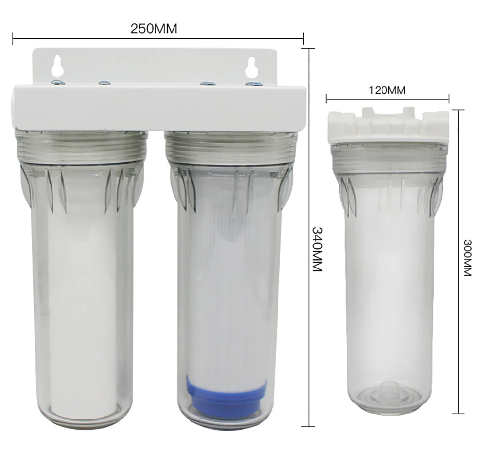 Очиститель воды 2 этап фильтр картридж PP UDF GAC системы фильтры для воды для домашнего прямого очиститель питьевой воды
