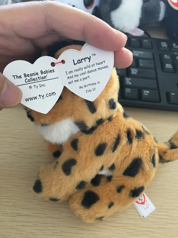 larry the lynx beanie boo