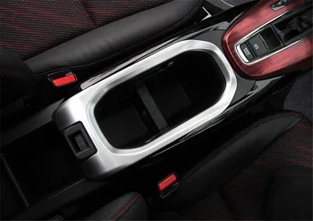 

Auto Car Water Cup Holder Frame Trim Styling Strip Car-covers Fit For Honda Vezel 2014 2015 Interior Accessory ABS
