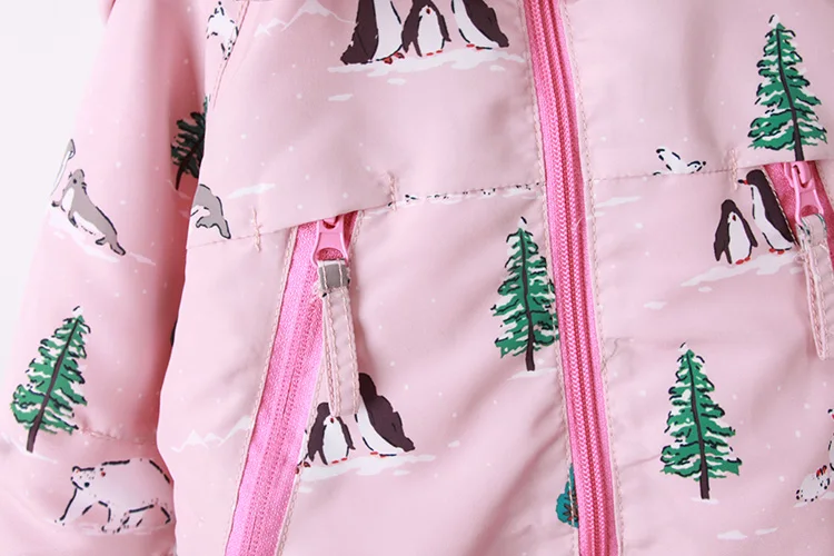 Hoodies para Meninas Cabolsas à Prova de Vento Nova Primavera Verão Estilo Crianças 2y 9y Estampa Animal Meninas Jaquetas Roupas Casuais 2020 & 18 Jaquetas e casacos