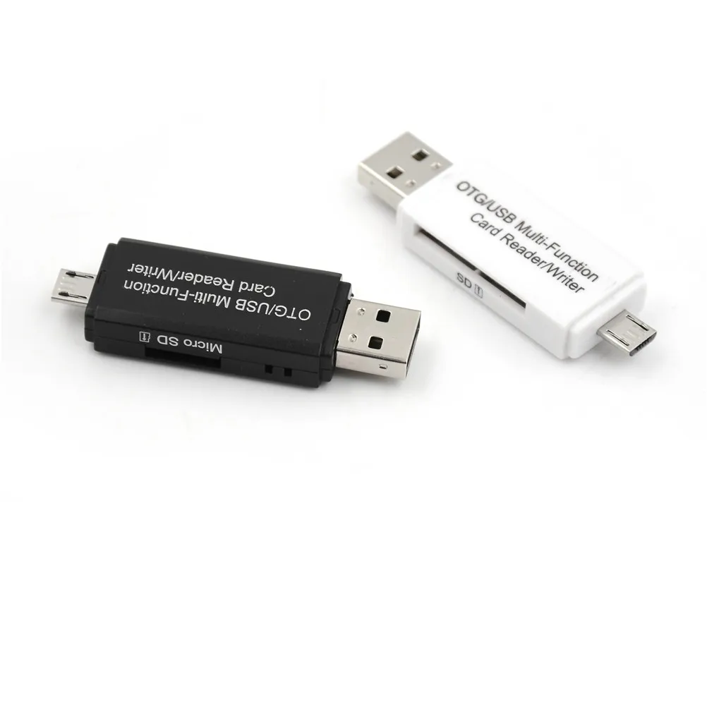 USB OTG карт флэш-накопитель высокоскоростной USB2.0 Универсальный OTG TF/SD карты для телефона Android компьютер заголовки расширения 2 в 1