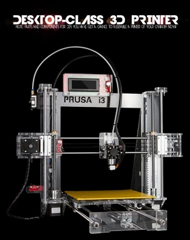 

Full assemble LCD 3D printer reprap prusa i3 set of kit frame metal aluminum impressora 3d drucker little monster steel