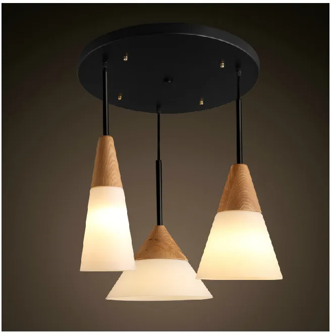 Us 83 0 20 Off Scandinavian Pendant Lights Oak Gl Iron Dinning Room Lighting Brief Restaurant Light Fixtures 220v Free Shipping In Us 83 0 20 Off Scandinavian Pendant Lights Oak Gl Iron Dinning Room Lighting Brief Restaurant Light Fixtures 220v Free Shipping In