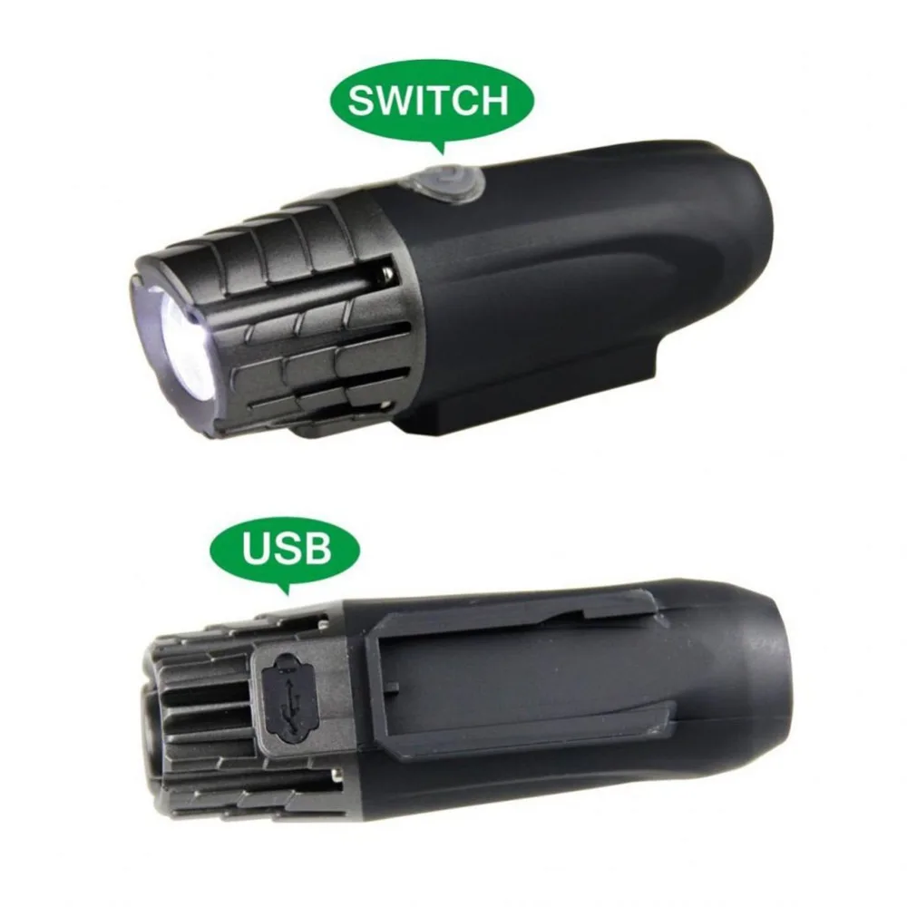 USB Rechargeable LED Bicycle Bright Bike Front Headlight Bicycle headlight Bicycle Head Light Front Handlebar Lamp Flashlight