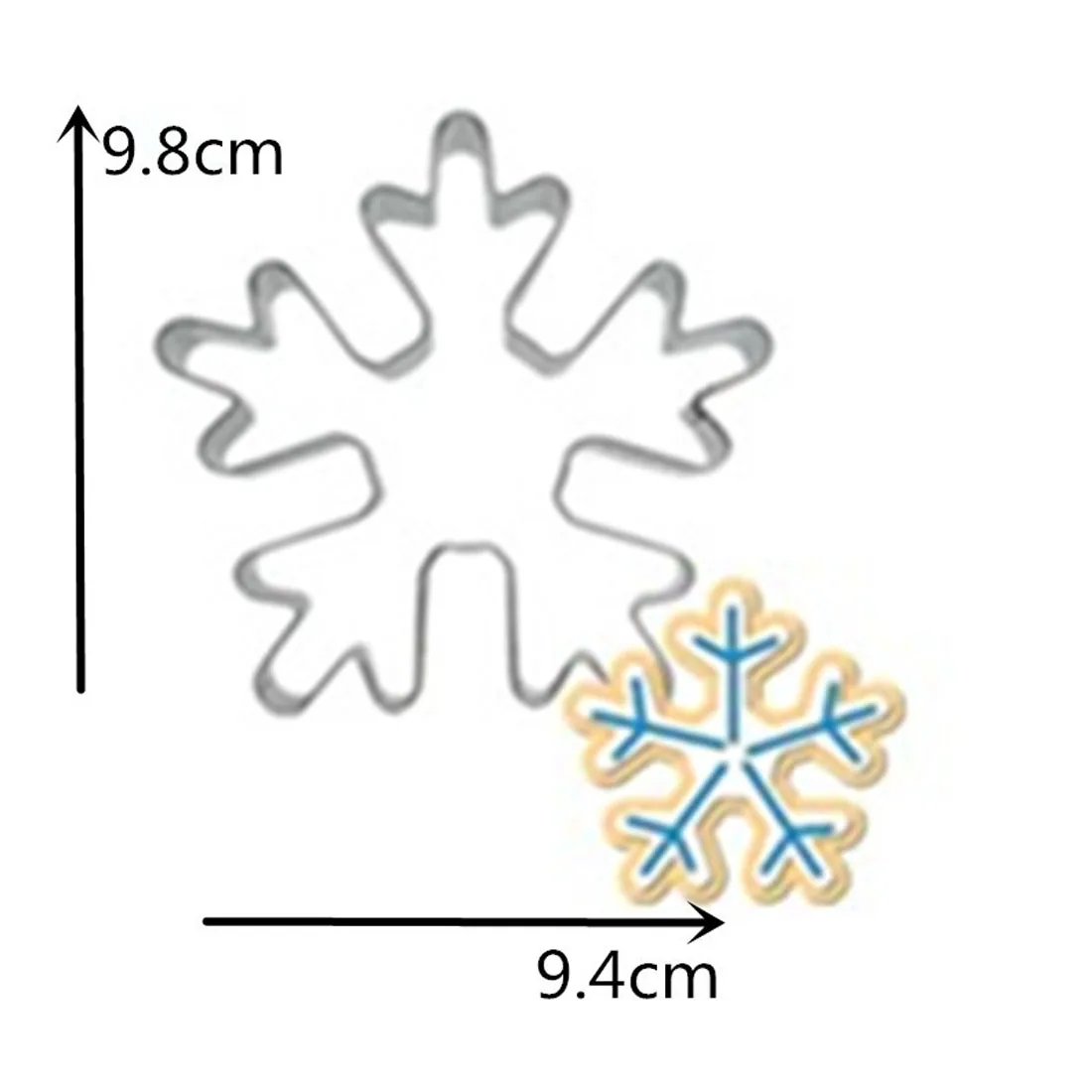 

NEWEST Christmas Cookie Cutter Tools Aluminium Alloy Gingerbread Men Shaped Holiday Biscuit Mold Kitchen cake Decorating Tools