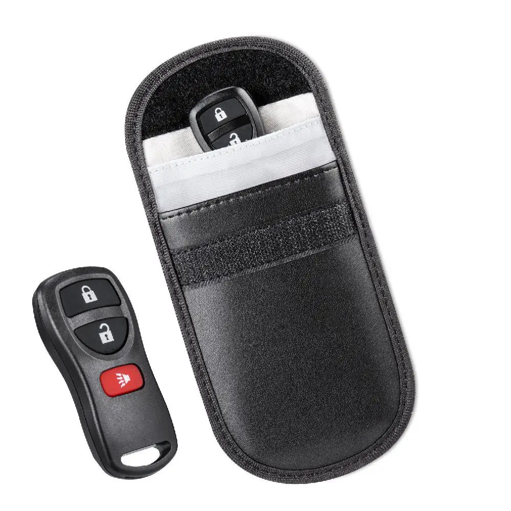 LumiParty Car Key Signal Blocker Pouch Portable Black Car Key Signal