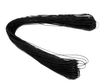 

DoreenBeads Wax Rope Jewelry Rope Black 1mm,15 M