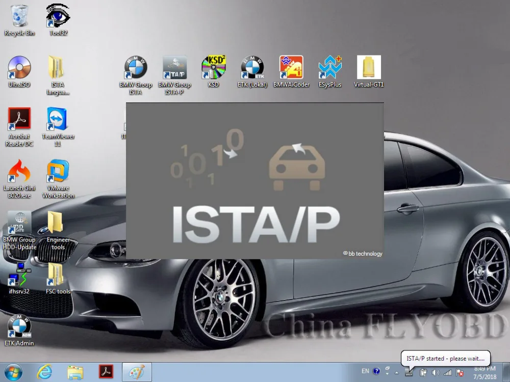 2018.07 bmw icom software display 5