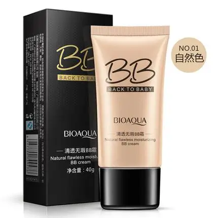 BIOAQUA бренд 2 цвета Природный Безупречный BB крем маскирующий макияж Восстанавливающий контур жидкая косметика/основа Увлажняющая косметика - Цвет: Natural