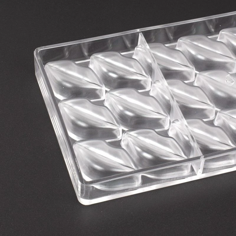 DIY Lip Mouth PC Mould Polycarbonate Hard Plastic Candy Making Chocolate Mold 4.9cm