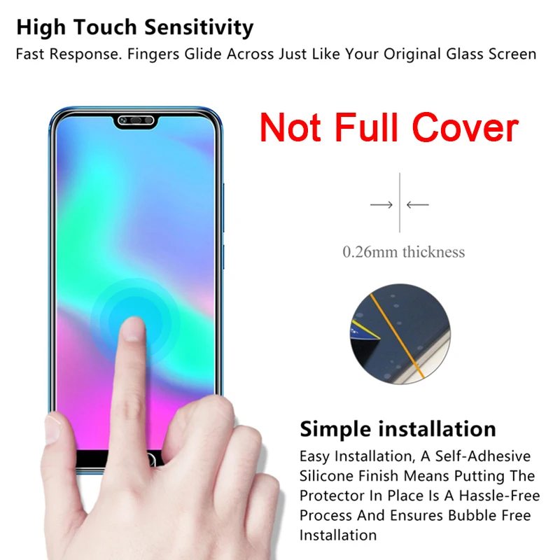 phone screen cover Protective Glass for Honor 10 Lite Tempered Glass on Huawei Honor 9 Light Screen Protector for Honor 20 Pro 10i 20i Phone Film mobile phone screen protector