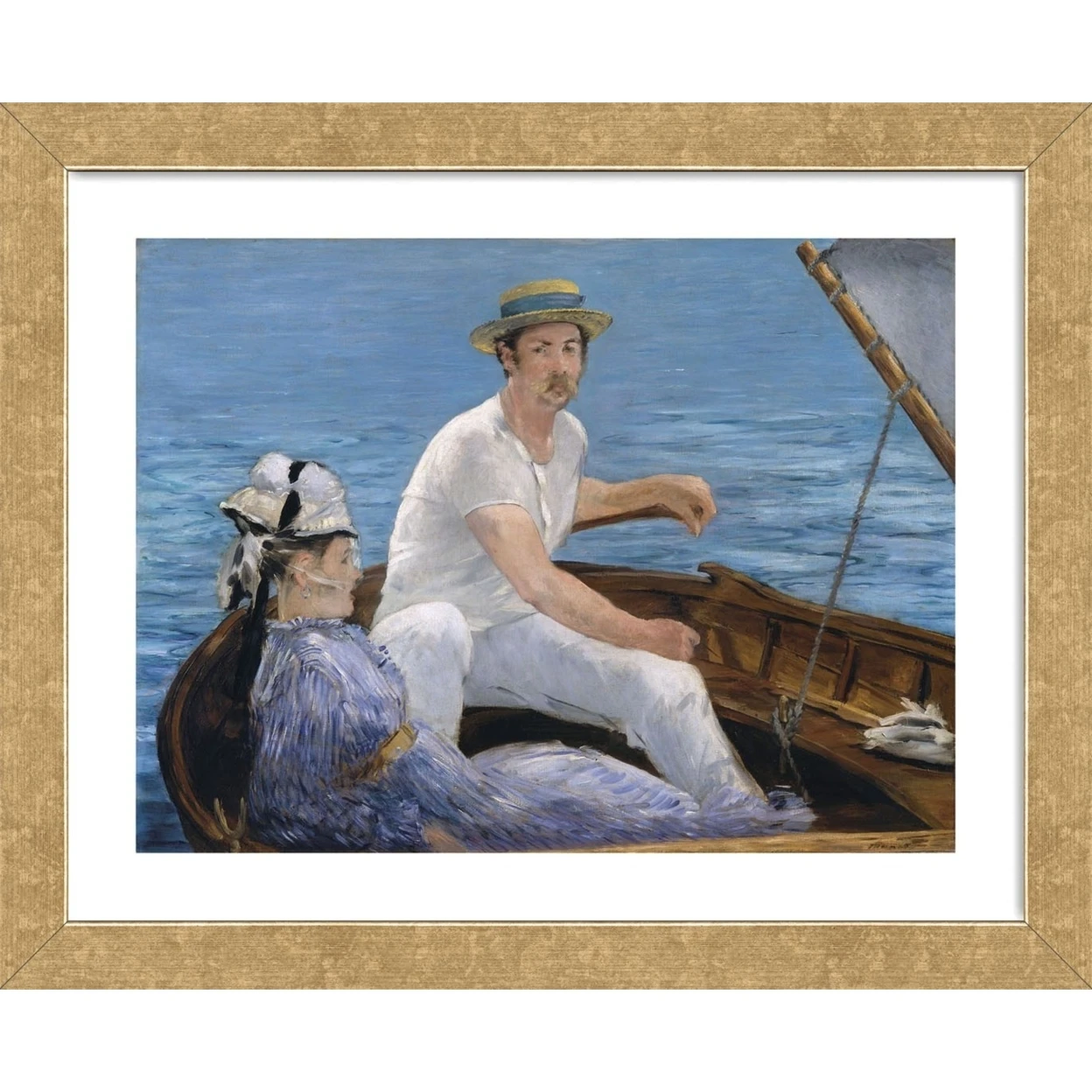 Boating, 1874 (Framed) (2)
