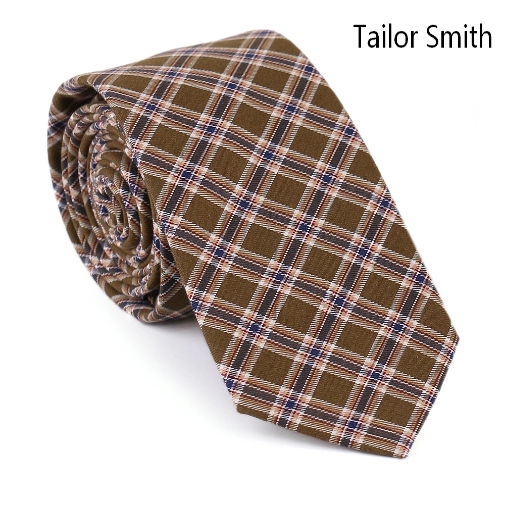 mens tartan plaid ties