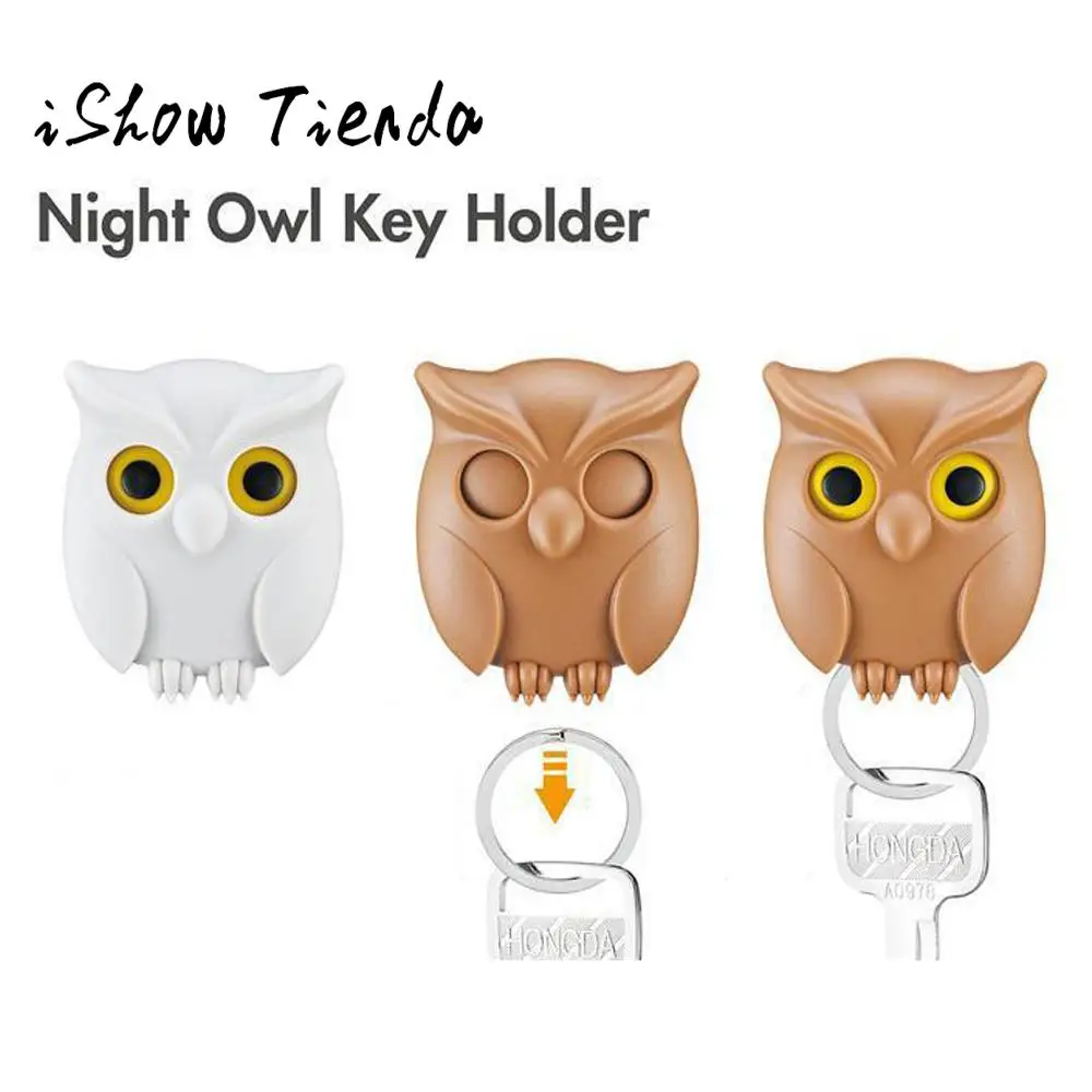 Practical Owl Key Holder Wall Mounted Key Holder Home Decor Creative20in Figurines