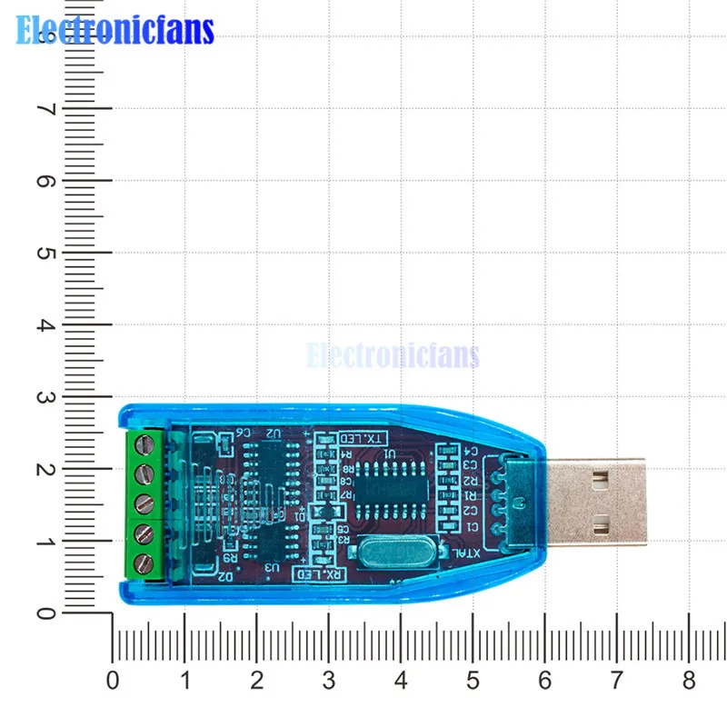 Промышленный USB в RS485 конвертер обновление защиты RS485 конвертер Совместимость V2.0 Стандартный RS-485 разъем