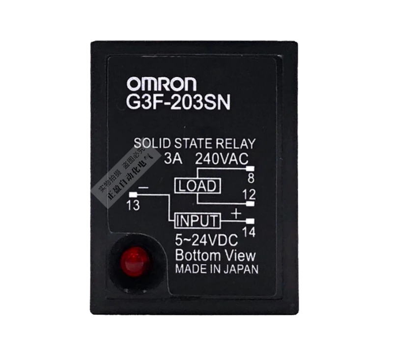 

Free shipping Original imported genuine Omron OMRON solid state relay G3F-203SN