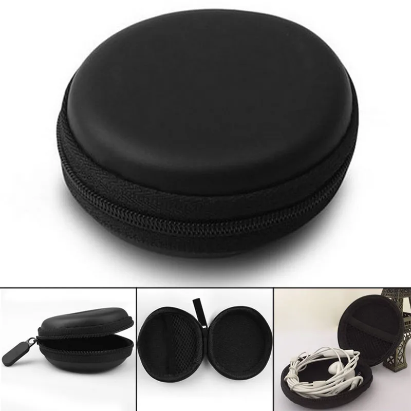 

Earphone Wire Cables Case Box 8x3cm Portable Storage Coin Purse Container Organizer New