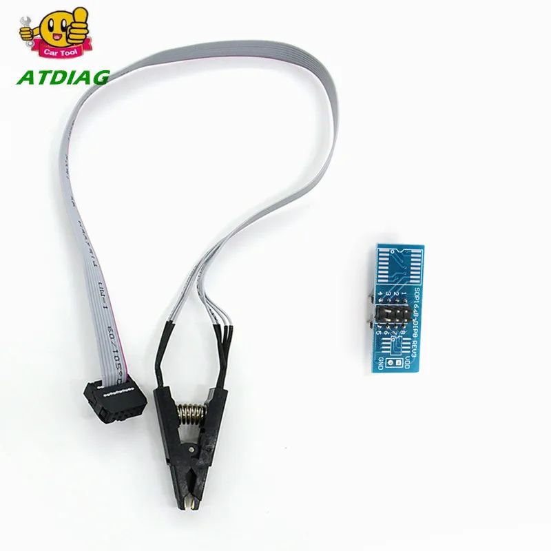 1 шт. зажим SOIC8 SOP8 для программирования EEPROM 93CXX/25CXX/24CXX|ПО| |