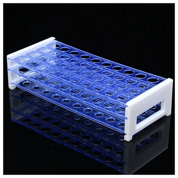 

Plastic 3 Layers Lab Test Tube Rack Holder for 18mm Centrifugal Pipe Stand 40 Holes