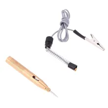 DC 6V-24V Car Circuit Tester Probe Light System Test Probe Lamp Auto Light Lamp Voltage Test Pen Detector Copper Diagnostic Tool DC 6V-24V Car Circuit Tester Probe Light System Test Probe Lamp Auto Light Lamp Voltage Test Pen Detector Copper Diagnostic Tool