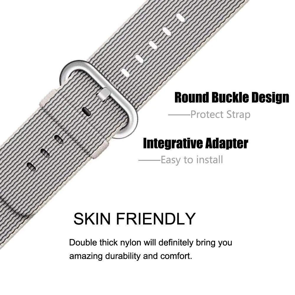 Тканый нейлоновый ремешок для наручных часов Ремешок Для Xiaomi Huami Amazfit Bip BIT PACE Lite