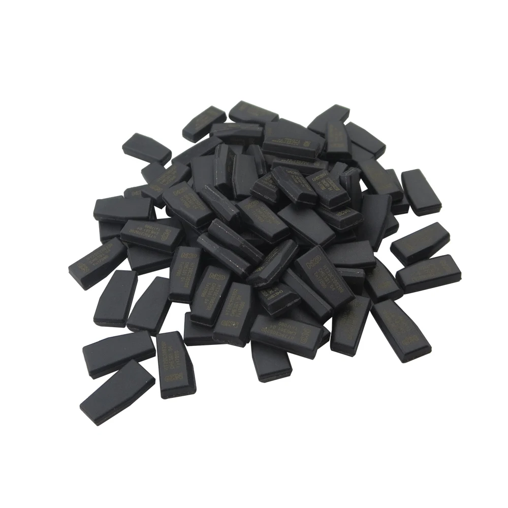 OKEYTECH 10PCS/LOT CAR KEY CHIPS HIGH QUALITY BLANK ID46 TRANSPONDER CHIP CARBON PCF7936AA AUTO CHIP BETTER THAN PCF7936AS CHIP