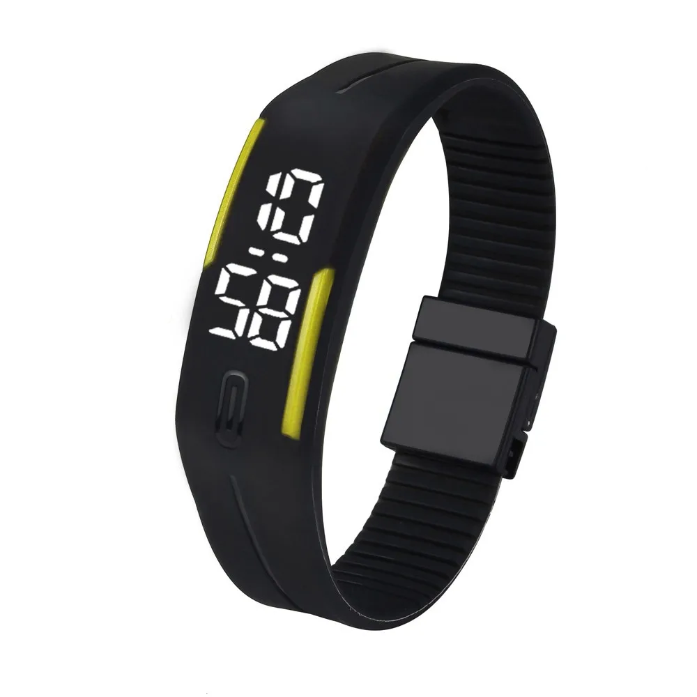 Смарт спортивные часы мужские женские резиновые светодиодный легкие часы Дата спортивный браслет цифровые наручные часы reloj Цифровой mujer