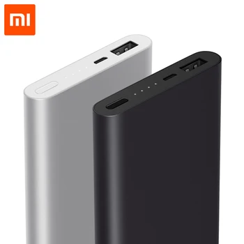 Power Bank 10000mAh 2 Quick Charge Powerbank External Battery Slim 2nd Xiaomi