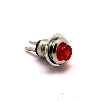 

Small micro switch reset button illuminated red DS-101 8MM no lock switch ( 10 )