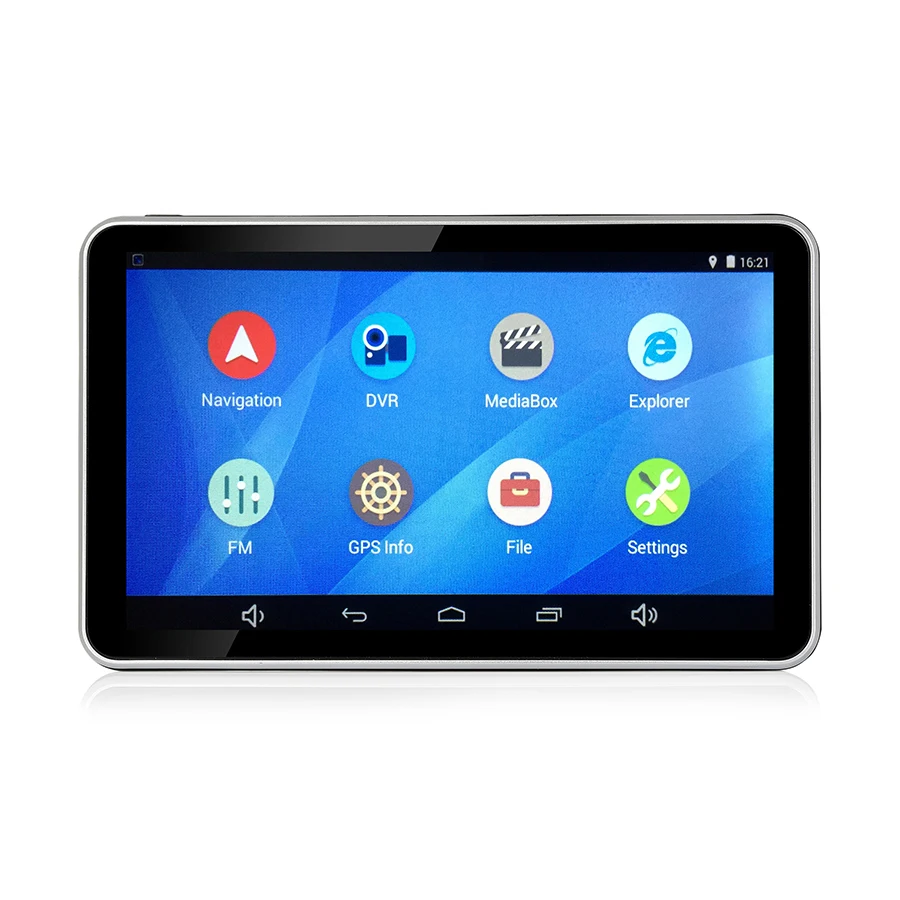 Udricare 7 дюймов gps Android WiFi навигационная система DVR 16 Гб четырехъядерный Bluetooth видео