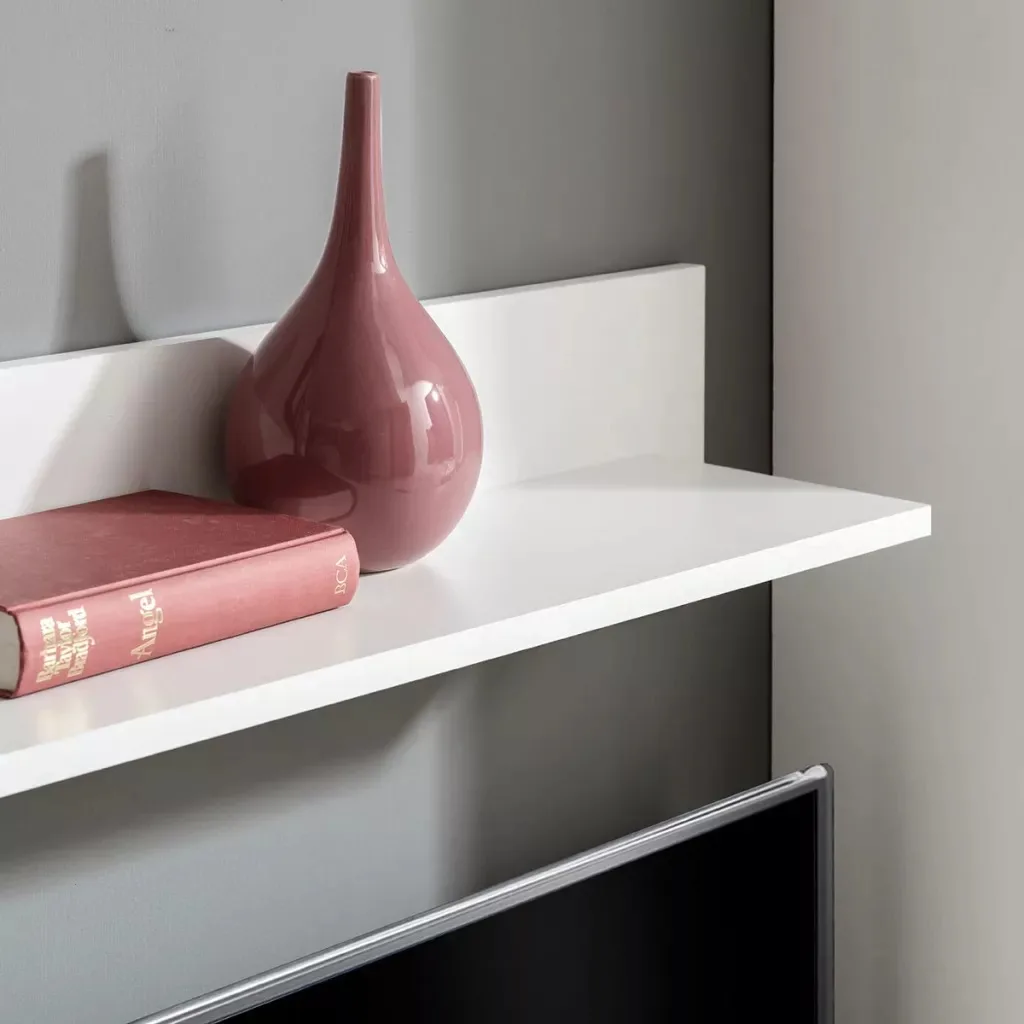 VidaXL الحائط حامل تلفاز مع مصباح ليد 5 قطعة خزانة حائط وحدة قائمة رف جدار التلفزيون جدار الديكور تخزين الرف