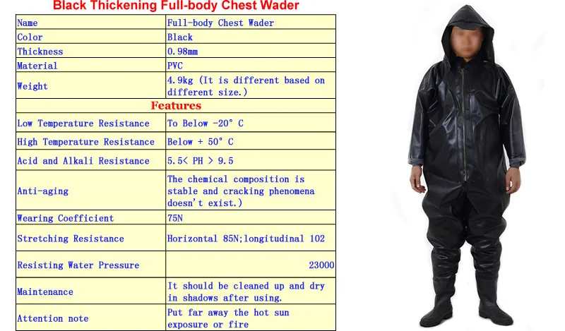 Full-body Chest Wader 11