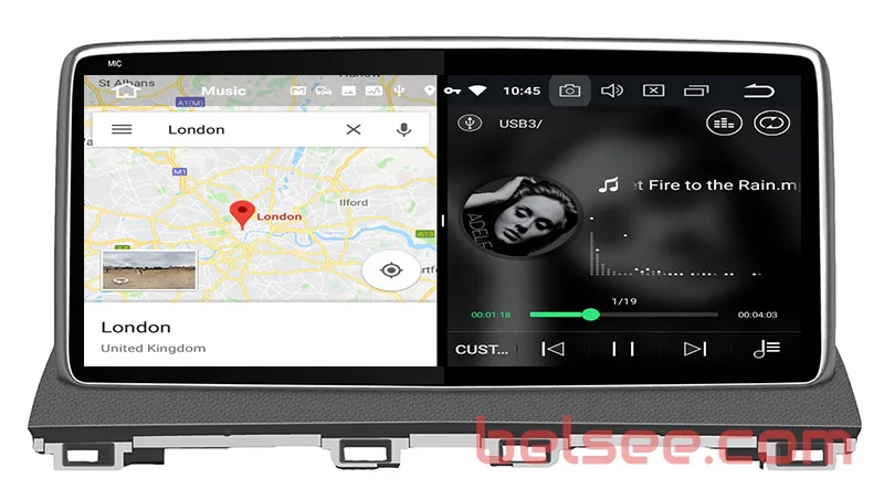 Belsee 10,2" ips экран Android 9,0 стерео радио авто головное устройство gps навигация для Mazda 3 Axela 2013