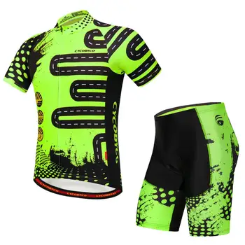 

Discount Cycling Jersey Short Sleeve Set Men MTB Bike Clothing Road Bicycle Shorts Padded Pants Maillot Ropa Ciclismo