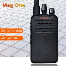 Mag One Digital walkie talkie /Analog two way radio A1D handheld high power 400-470MHz walkie talkie travel console transceiver