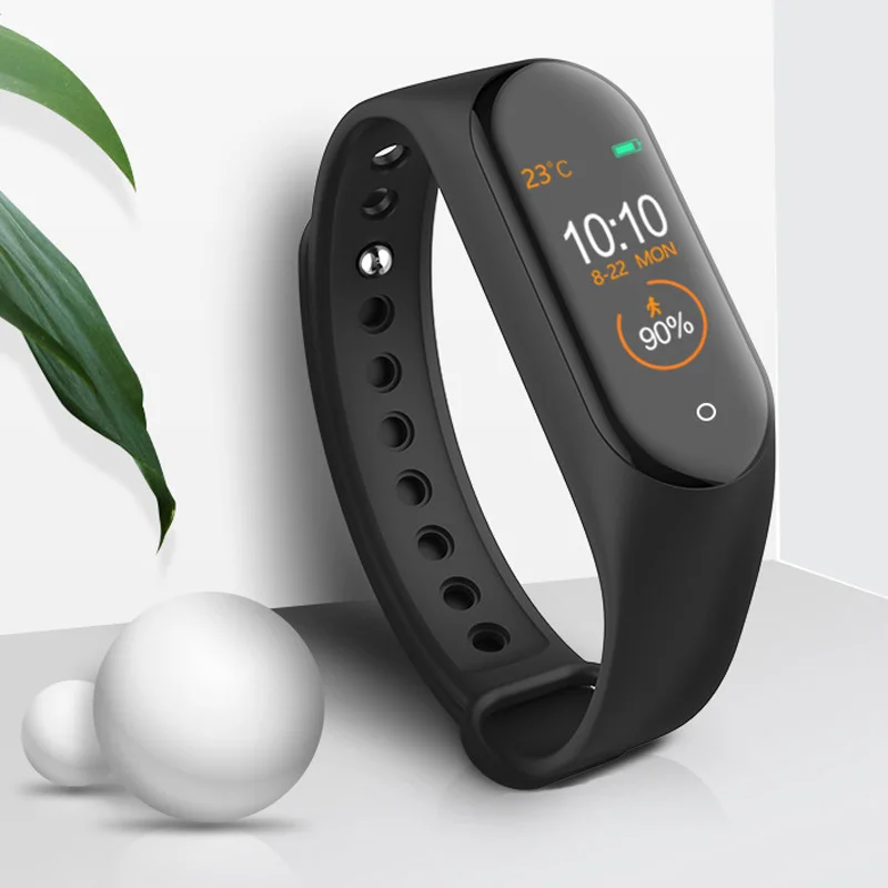 Смарт браслет M4 Bluetooth спортивные часы мужские фитнес леди пульс активности