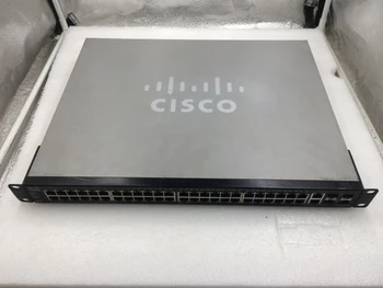 

Used original SG500-52MP switch 52-port Gigabit PoE+2SFP stackable WEB management monitoring