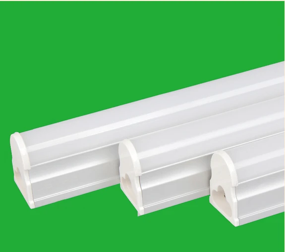 Бесплатная доставка Высокое качество T5 Integrated светодиодный Light Tube 1,2 м 1,5 м молочно или прозрачной крышкой алюминий + крышка ПК